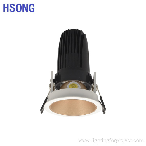 Zoomable led lights downlight Ra90